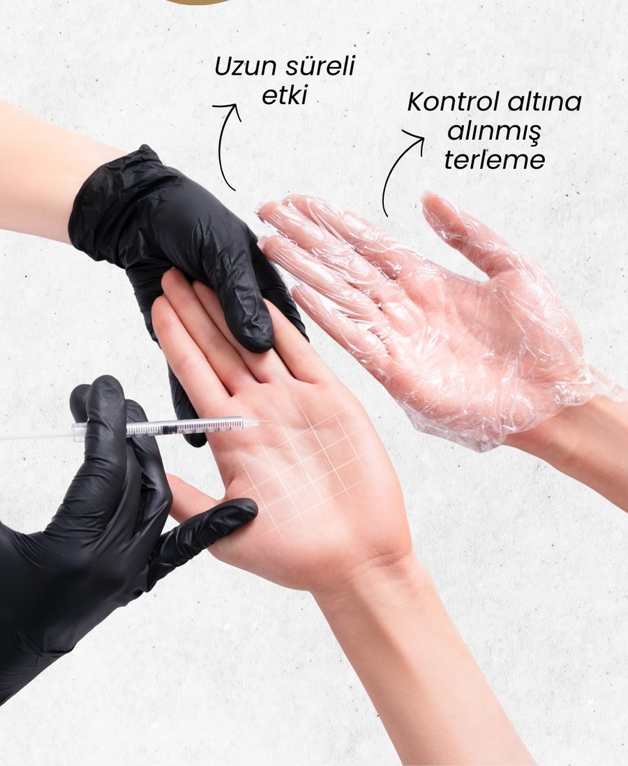 Aşırı terleme tedavisi uygulaması